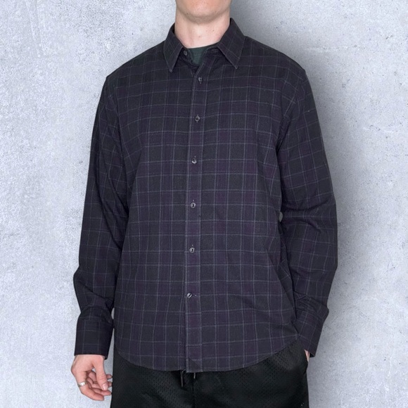 UNTUCKit Plaid Flannel button down Shirt - Picture 2 of 7